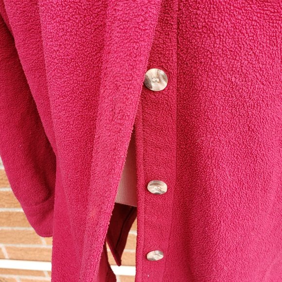 Vintage Fleece Button Down Sweater - Picture 3 of 8